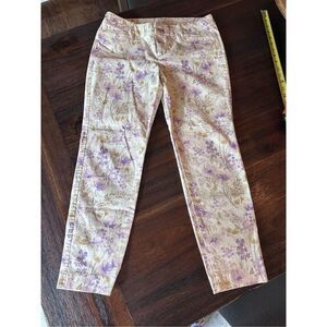 Old Navy floral pixie pants